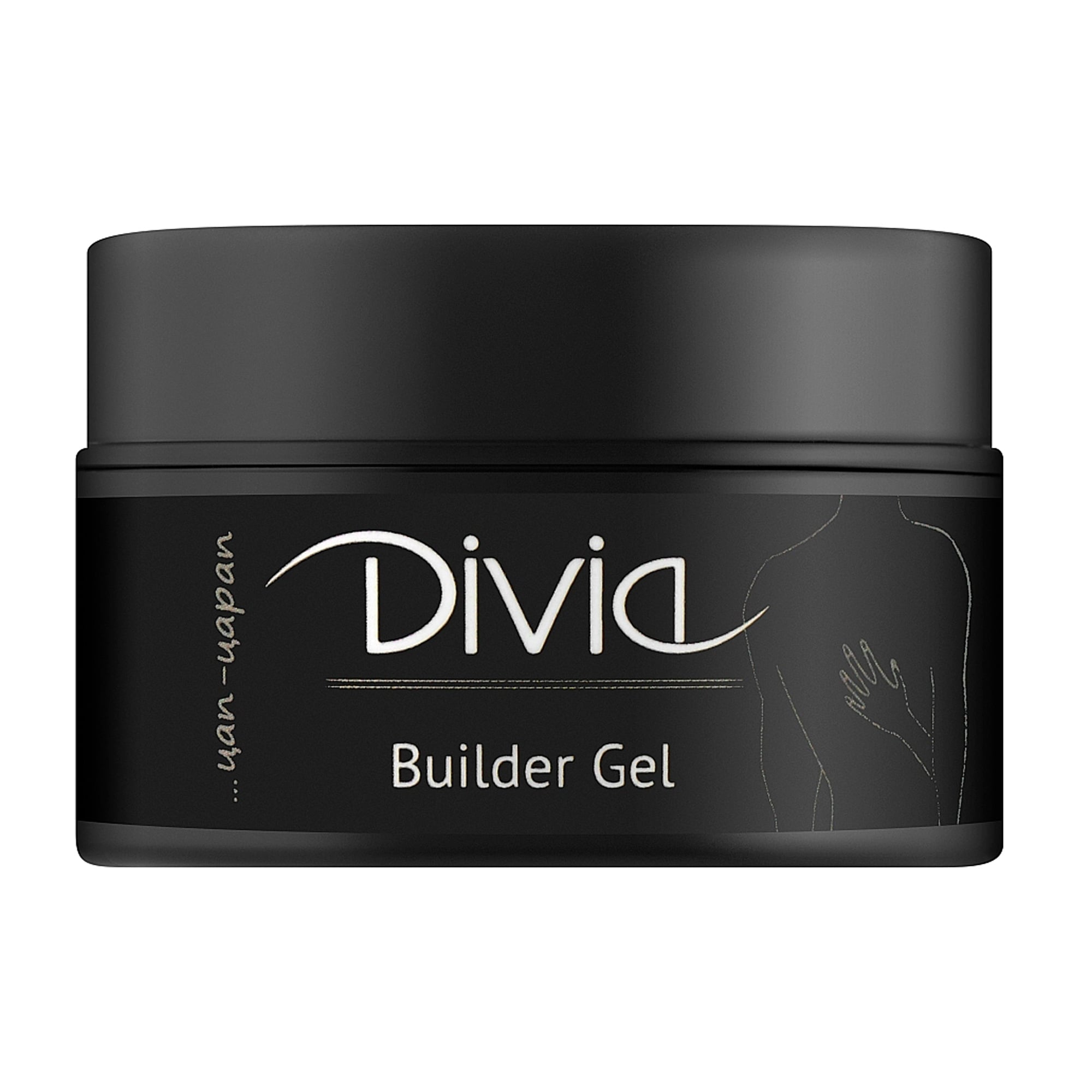 Моделювальний гель для нігтів Divia Builder Gel Radiant/Zero Di1100, RZ04 Blush Pink, 14 мл