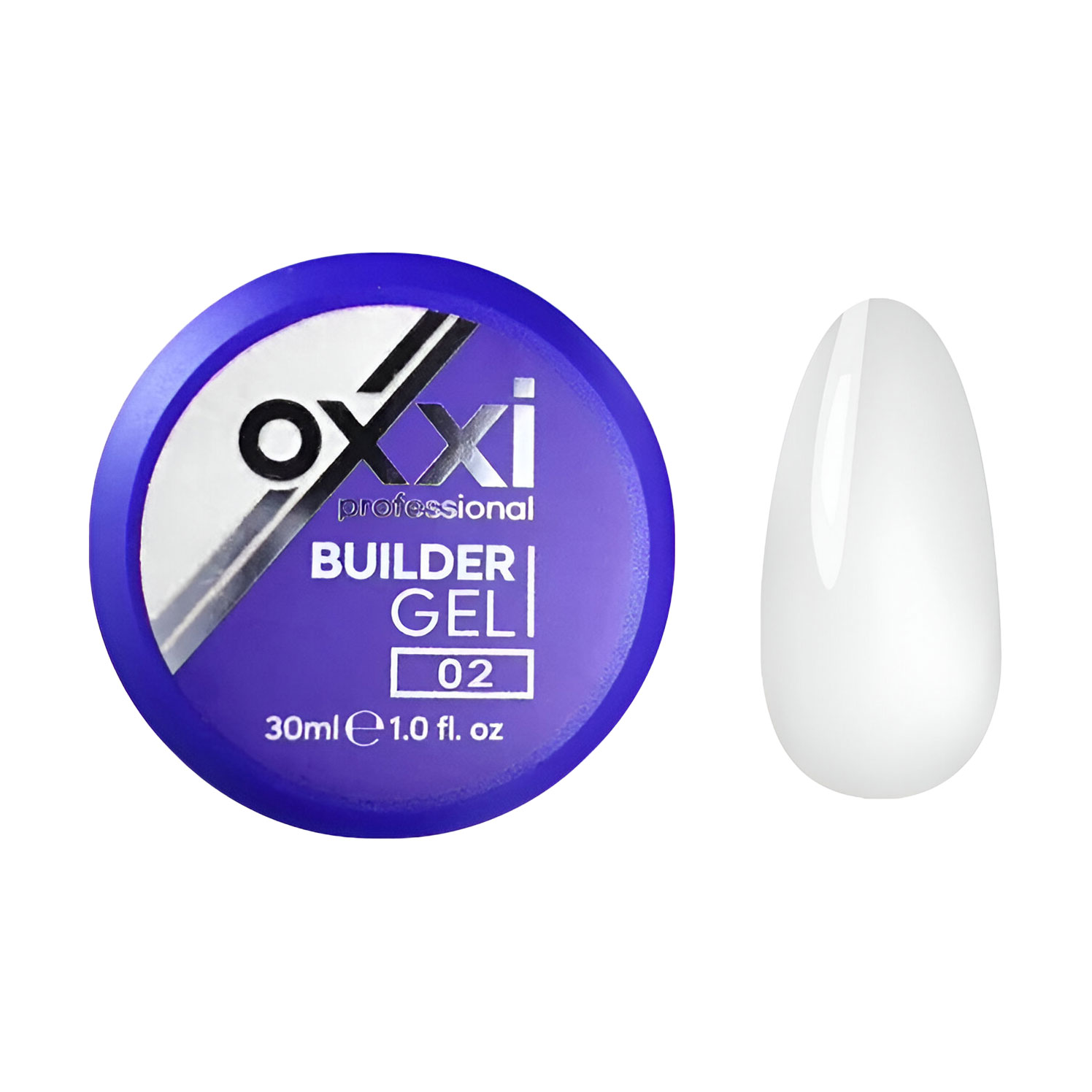 Моделювальний гель для нігтів Oxxi Professional Builder Gel 02, 30 мл